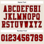 Custom Cream Red-Black Mesh Authentic Football Jersey Custom Cream Red-Black Mesh Authentic Football Jersey